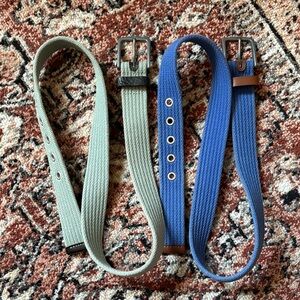 Pair of Gap Men’s fabric belts